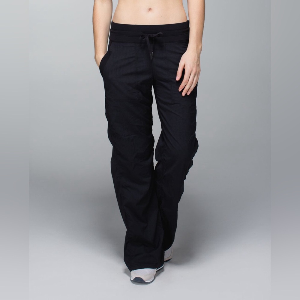 Lululemon Dance Studio Mid Rise Draw String Pants size 0